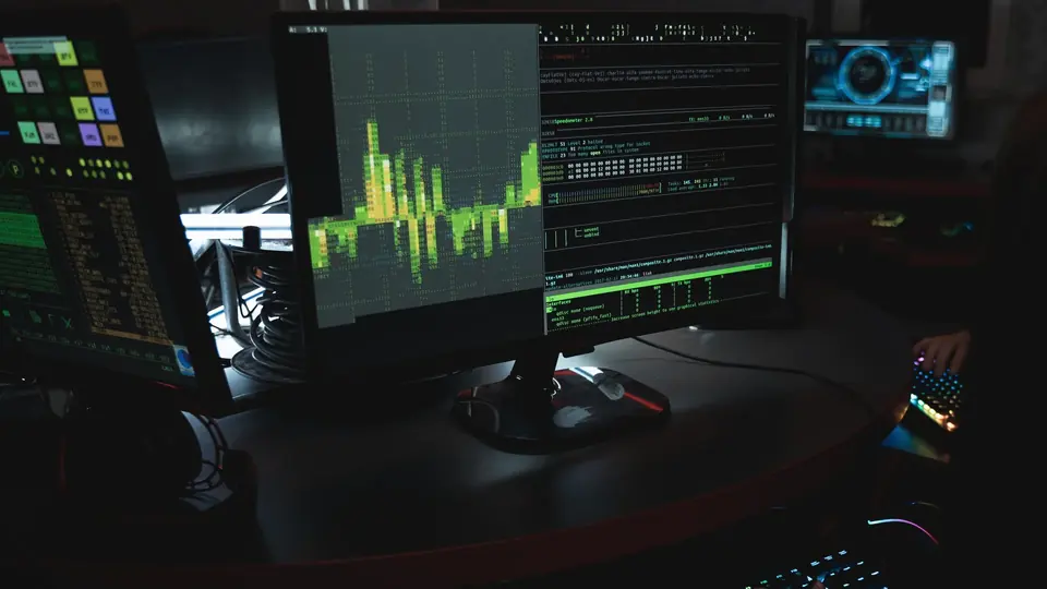 A certified hacker at a monitoring console during an authorised Certus Security assessment